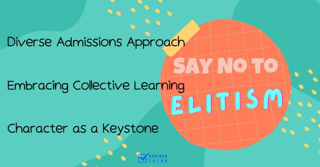Criticisms: Balancing Excellence and Equity