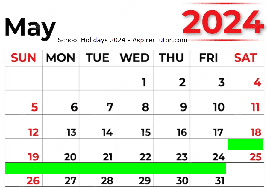 Singapore June School Holidays 2024