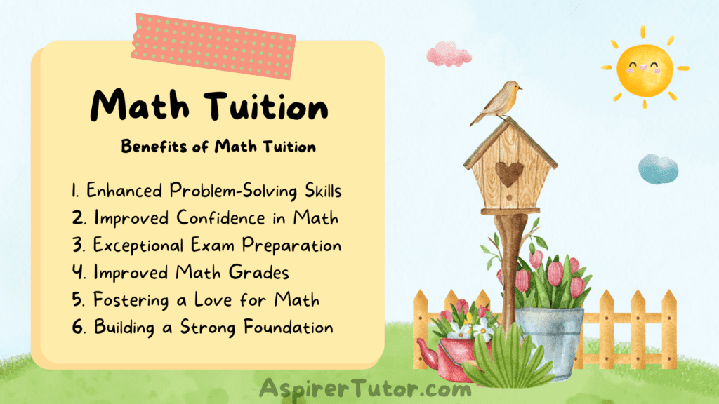 Benefits of Math Tuition